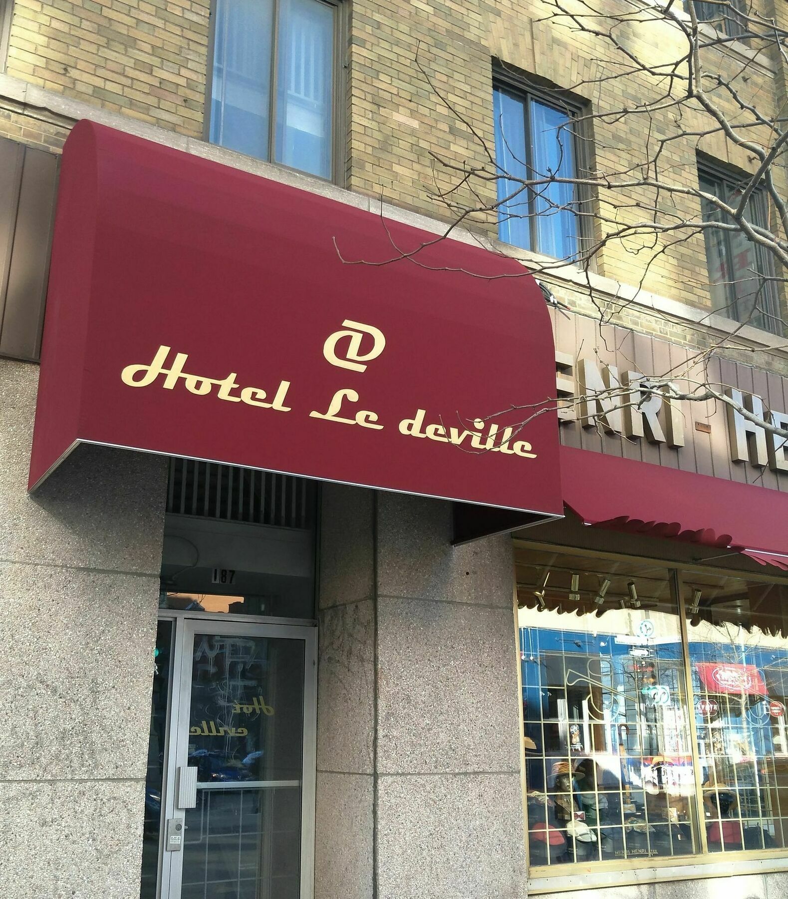 Hotel Le Deville Montreal Exterior foto